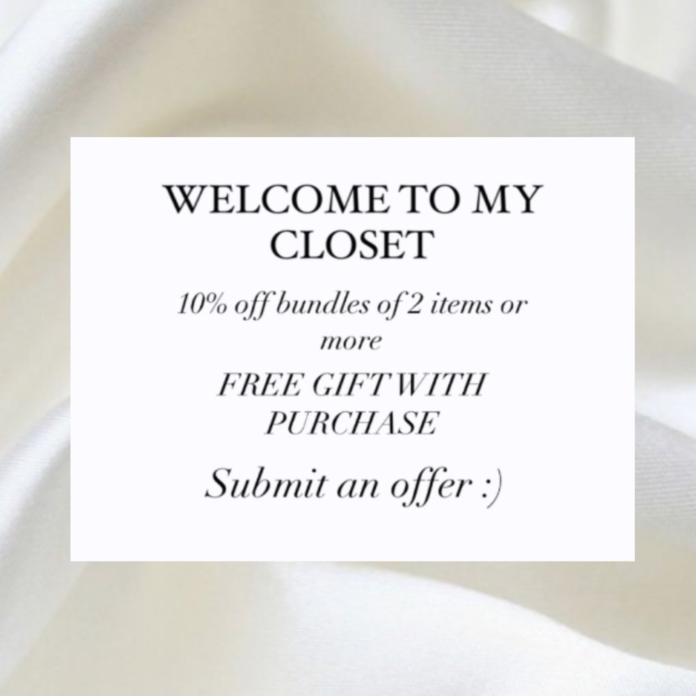 CLOSET INFO IN DESCRIPTION✨